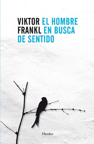 Portada: El hombre en busca de sentido, Viktor Frankl